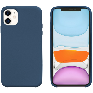 Панель Intaleo Velvet для Apple iPhone 11 Blue надежный