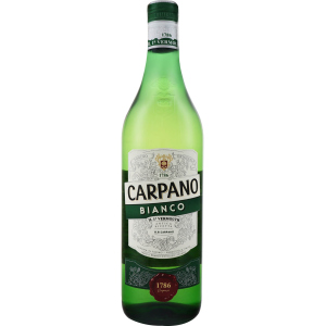 Вермут Carpano Bianco солодкий 1 л 15% (8004400072133) краща модель в Луцьку