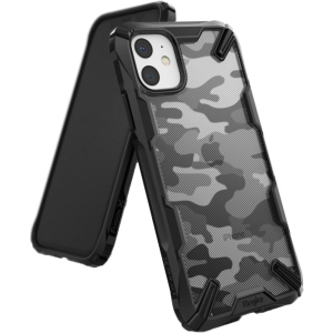 Панель Ringke Fusion X для Apple iPhone 11 Pro Camo Black ТОП в Луцьку