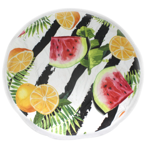 Пляжное полотенце MirSon №5068 Summer Time Metermelon 150x150 см (2200003947762)