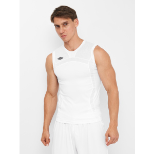 Майка Umbro Goal Poly Sleeveless Tee U93119096 158-164 см Белая (5052137095256) лучшая модель в Луцке