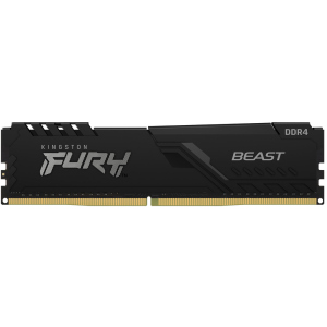 хорошая модель Оперативная память Kingston Fury DDR4-3200 16384MB PC4-25600 Beast Black (KF432C16BB1/16)