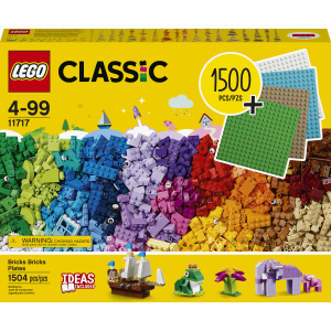 Конструктор LEGO Classic Кубики, кубики, пластины! 1504 деталей (11717) в Луцке