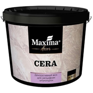 Декоративний віск Maxima для обробки рельєфних штукатурок "Cera" 1 л (4820024426794) ТОП в Луцьку