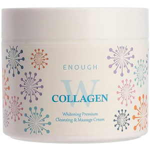 Массажный крем для лица Enough W Collagen Whitening Premium Cleansing & Massage Cream 300 г (8809107350771) в Луцке