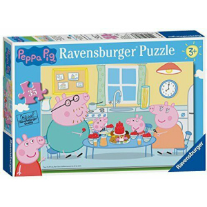 Пазл Ravensburger Свинка Пеппа та Сім'я 35 елементів (4005556086283) ТОП в Луцьку