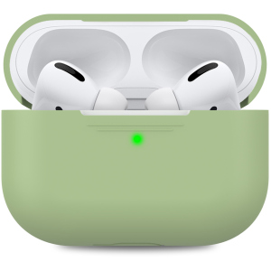 Силіконовий чохол AhaStyle для Apple AirPods Pro Green (AHA-0P300-GRN) ТОП в Луцьку