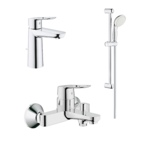 Набір змішувачів Grohe BauLoop M-Size 123215M краща модель в Луцьку