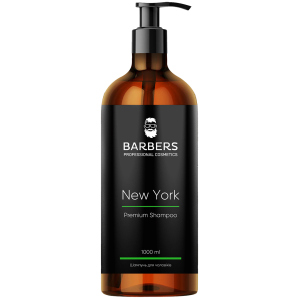 Шампунь для мужчин тонизирующий Barbers New York 1000 мл (4823099501465) в Луцке