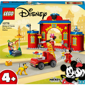 Конструктор LEGO Mickey and Friends Пожежна частина та машина Міккі та його друзів 144 деталі (10776) ТОП в Луцьку