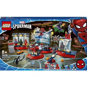 Конструктор LEGO Super Heroes Нападение на мастерскую паука 466 деталей (76175)