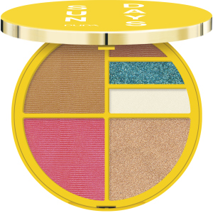 Палетка для лица Pupa Sun Days Face&Eyes Waterproof Palette 01 Sunrise 14 г (8011607348121) рейтинг