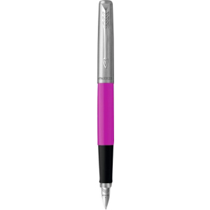 Ручка перова Parker Jotter 17 Plastic Pink CT FP F (15 511) ТОП в Луцьку