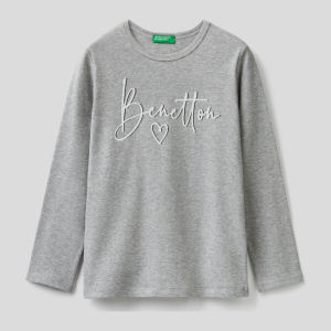 Футболка с длинными рукавами United Colors of Benetton 3I9WC15BM.G-501 120 см S (8300895630842) лучшая модель в Луцке