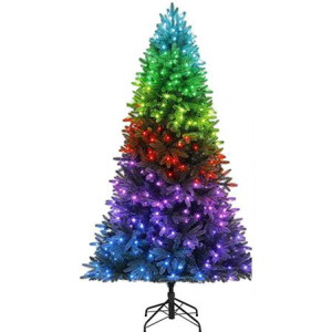 Штучна ялинка Twinkly tree Strings RGB 250 Gen II Smart LED предвстановлена ​​гірлянда 1.5 м (TWT250STP-BEU) краща модель в Луцьку