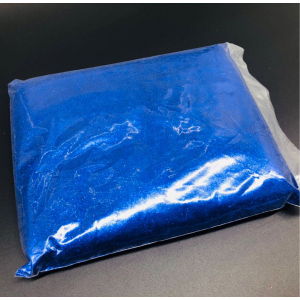 Блестки декоративные глиттер мелкие упаковка 1 кг Синий (BL-005)