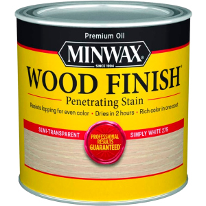 Морилка масляна Minwax Wood Finish професійна 0.946 л Простий білий (700524444) краща модель в Луцьку