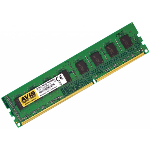 Оперативна пам'ять DDR3-1600 16Gb для систем AMD PC3-12800 AVIS AD3F1600AM3/16 16384MB (770008645)