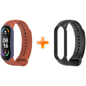 Xiaomi Mi Band 6 MiJobs Dual Colour Orange/Navy Blue (MJ6-DSS021ONB) в Луцьку