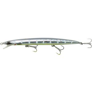 Воблер Savage Gear Sandeel Jerk Minnow S 175 мм 29 г Zebra Glow (18541689) лучшая модель в Луцке