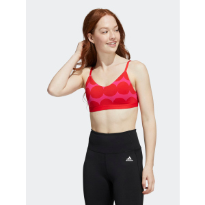 Спортивний топ Adidas Am Marimekko H16921 Team Real Magenta (4064056949351) краща модель в Луцьку