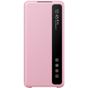 Чохол-книжка Samsung Clear View Cover Samsung Galaxy S20 Plus Pink (EF-ZG985CPEGRU) рейтинг