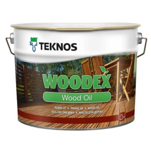 Масло для дерева Teknos WOODEX WOOD OIL ( Текнос ВУДЕКС ВУД ОЙЛ ) 9 л на растворителе, внутри и снаружи рейтинг