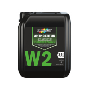 Ґрунтовка антисептична KOMPOZIT W2 універсальна 10л в Луцьку