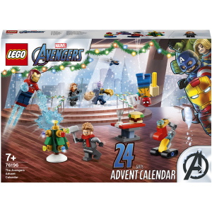 Конструктор LEGO Мстители Marvel Новогодний адвент-календарь 298 деталей (76196) лучшая модель в Луцке