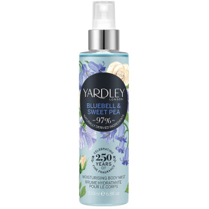 Міст зволожуючий парфум для тіла Yardley Bluebell &amp; Sweet Pea Moisturising Fragrance Body Mist 200 мл (5056179301580) в Луцьку