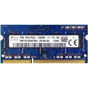 Модуль для ноутбука SoDIMM DDR3L 4GB 1600 MHz Hynix (HMT451S6AFR8A-PB) в Луцьку