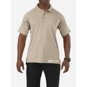 Футболка-поло тактична 5.11 Tactical Performance Polo - Short Sleeve, Synthetic Knit 71049 2XL Silver Tan (2000000127200) в Луцьку