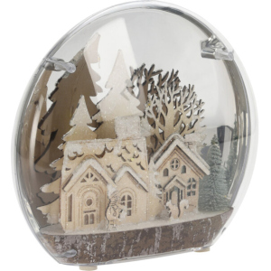 Декоративный светильник Christmas Decoration Дома 25x6x22 см (CAA130441_дома) в Луцке