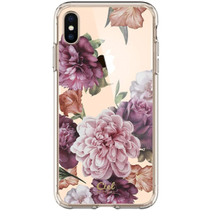 Панель Spigen Cyrill Cecile для Apple iPhone Xs Max Rose Floral (065CS25258) ТОП в Луцке