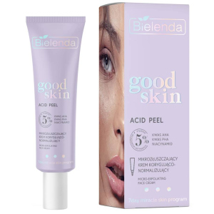 Крем Bielenda Good Skin з мікро-ексфоліантом 5% AHA + PHA + ніацинамідом 50 мл (5902169046859)