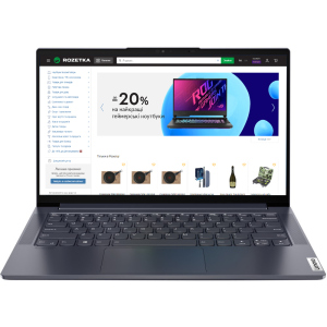 Ноутбук Lenovo Yoga Slim 7 14ITL05 (82A300KXRA) Slate Grey лучшая модель в Луцке