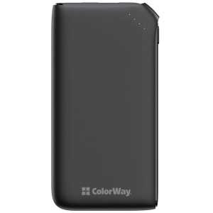 УМБ ColorWay 10000 mAh Soft touch 18W Black (CW-PB100LPE3BK-PD) в Луцке