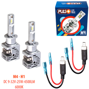 Автолампи Pulso M4-H1/LED-chips CREE/9-32v/2x25w/4500Lm/6000K (M4-H1) ТОП в Луцьку