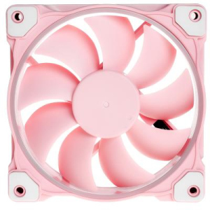 Вентилятор ID-Cooling ZF-12025-Piglet Pink, 120x120x25мм, 4-pin PWM, рожевий краща модель в Луцьку