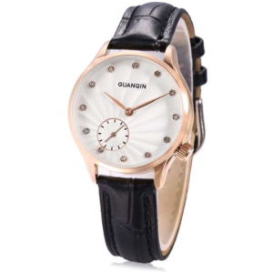 Жіночий годинник Guanqin Gold-White-Black GS19052 CL (GS19052GWB) в Луцьку