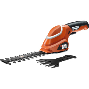 купить Кусторез Black+Decker GSL700KIT + специальные защитные рукавицы и секатор