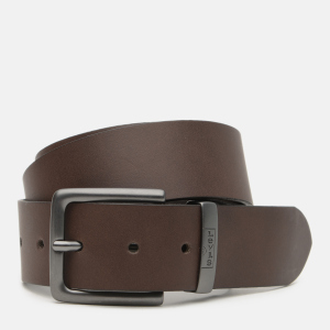 Ремінь шкіряний Levi's New Albert Metal 231782-3-29 105 см Dark Brown (7613417335165) краща модель в Луцьку