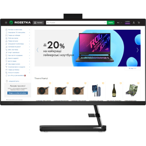 Моноблок Lenovo IdeaCentre 3 27ALC6 (F0FY003YUA) Black ТОП в Луцьку