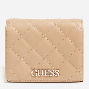 хороша модель Жіночий гаманець Guess SWVG7970430-BEI Темно-бежевий (800070165621)