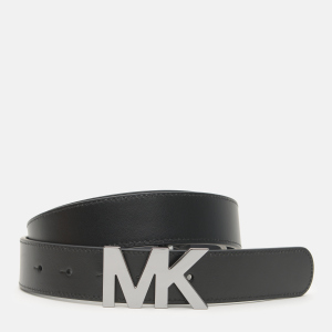 хороша модель Чоловічий ремінь шкіряний Michael Kors 34mm Belt 39H9LBLY1H-084 Blk/Greyhoun (0193599280776)