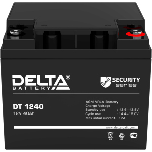 Акумуляторна батарея Delta DT 1240 12V 40Ah AGM ТОП в Луцьку