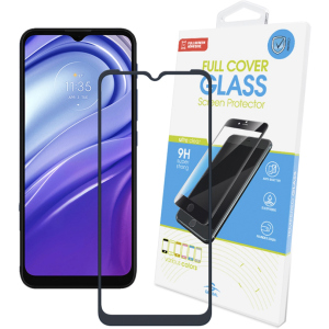 Защитное стекло Global Full Glue для Motorola Moto G20 Black