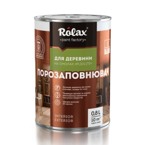 Порозаполнитель акриловый Rolax для древесины (2,5 кг) Бесцветный (821)