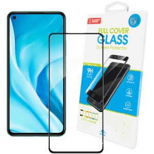 Защитное стекло Global Full Glue для Xiaomi 11 Lite 5G NE Black лучшая модель в Луцке