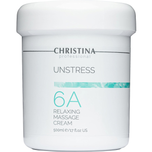 хорошая модель Расслабляющий массажный крем Christina Unstress Relaxing Massage Cream 500 мл (7290100367759)